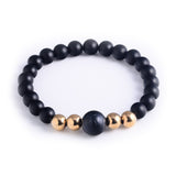 Bracelet - Black Bead Bracelet